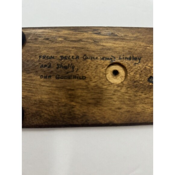 Japan Art Pottery Salt Pepper, 2 Jam Jars W/ Spoons MCM Boho Wood Pedestal Raku - Picture 11 of 12